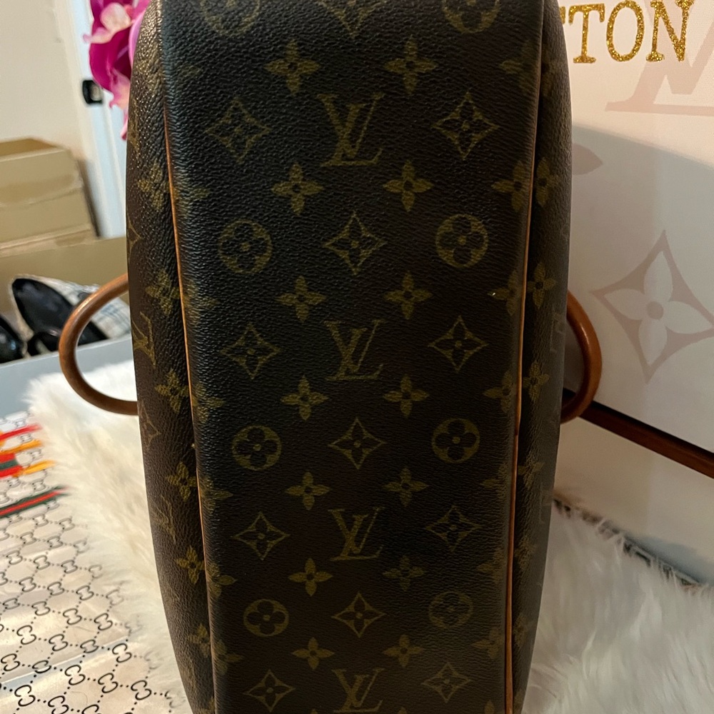 🔥SEND OFFER🔥DEAUVILLE Louis Vuitton Brown Monogram Satchel - Picture 3 of 13